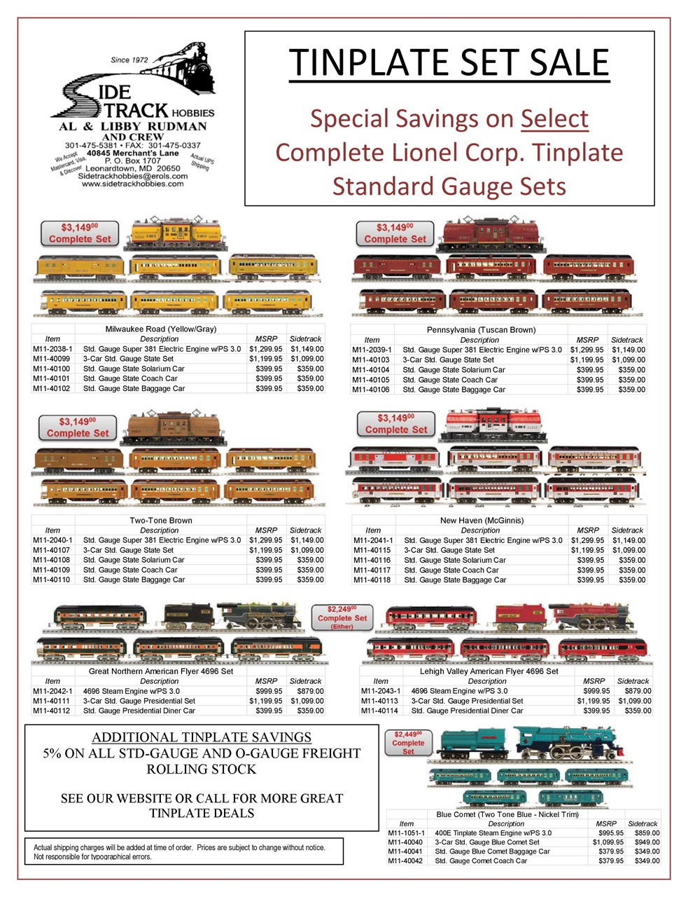 Classic Toy Trains Preview Pages