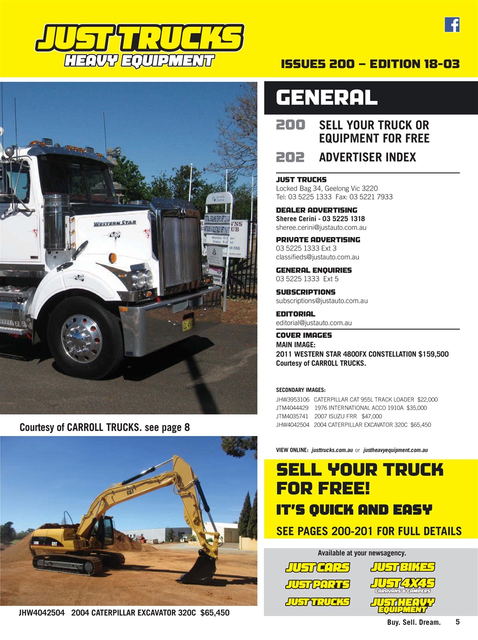 JUST TRUCKS Preview Pages