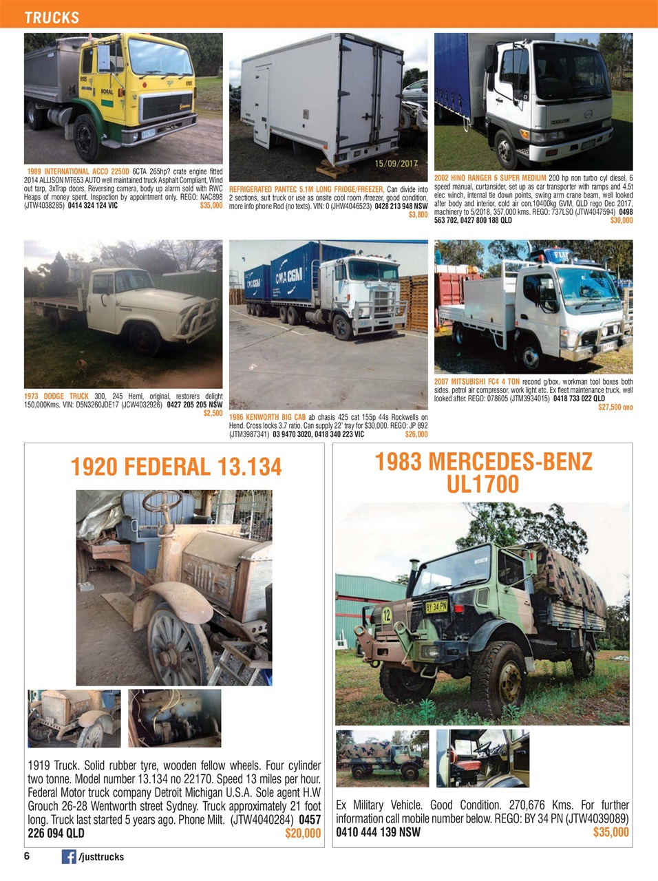 JUST TRUCKS Preview Pages