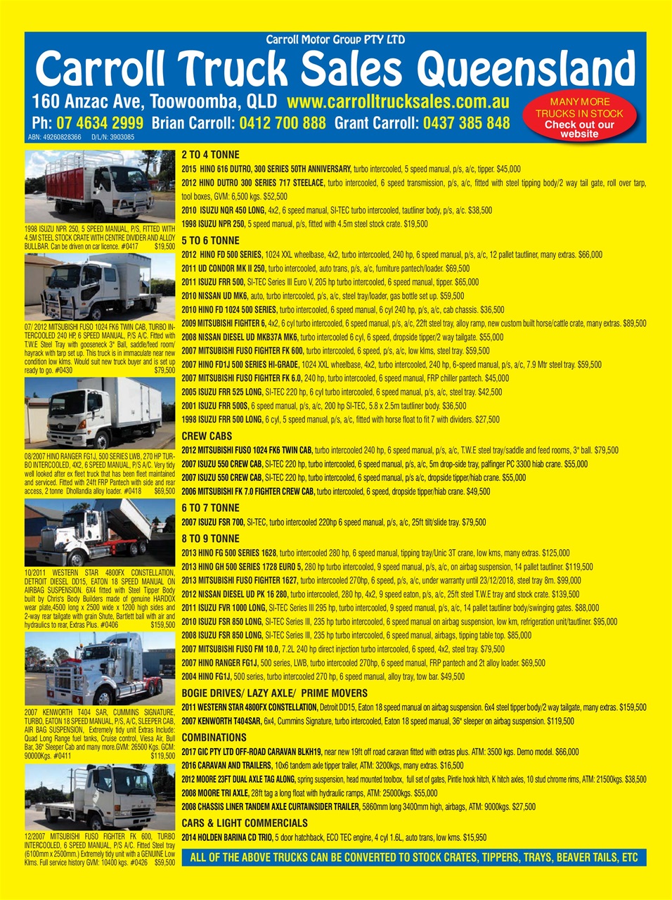 JUST TRUCKS Preview Pages