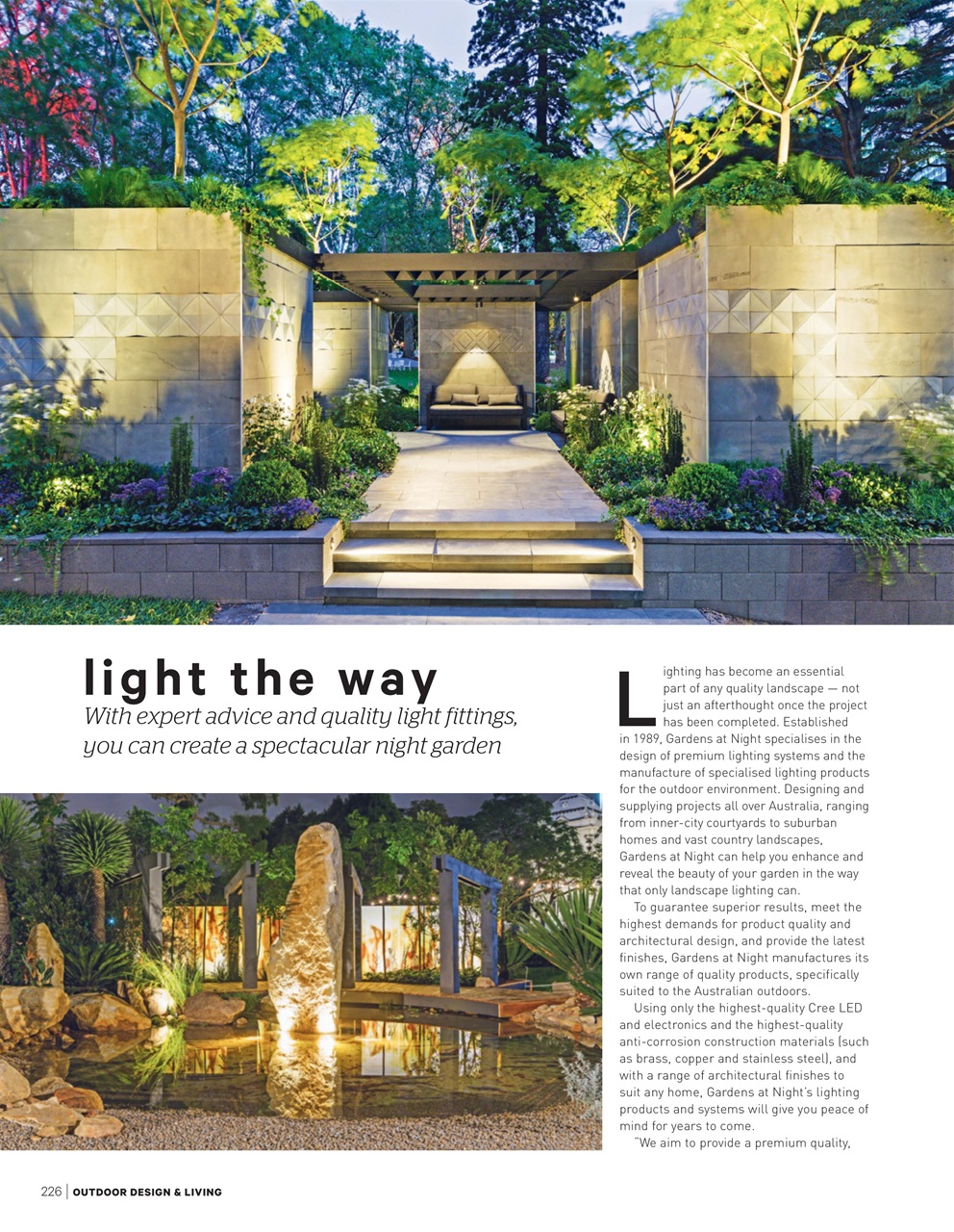 Outdoor Design & Living Preview Pages