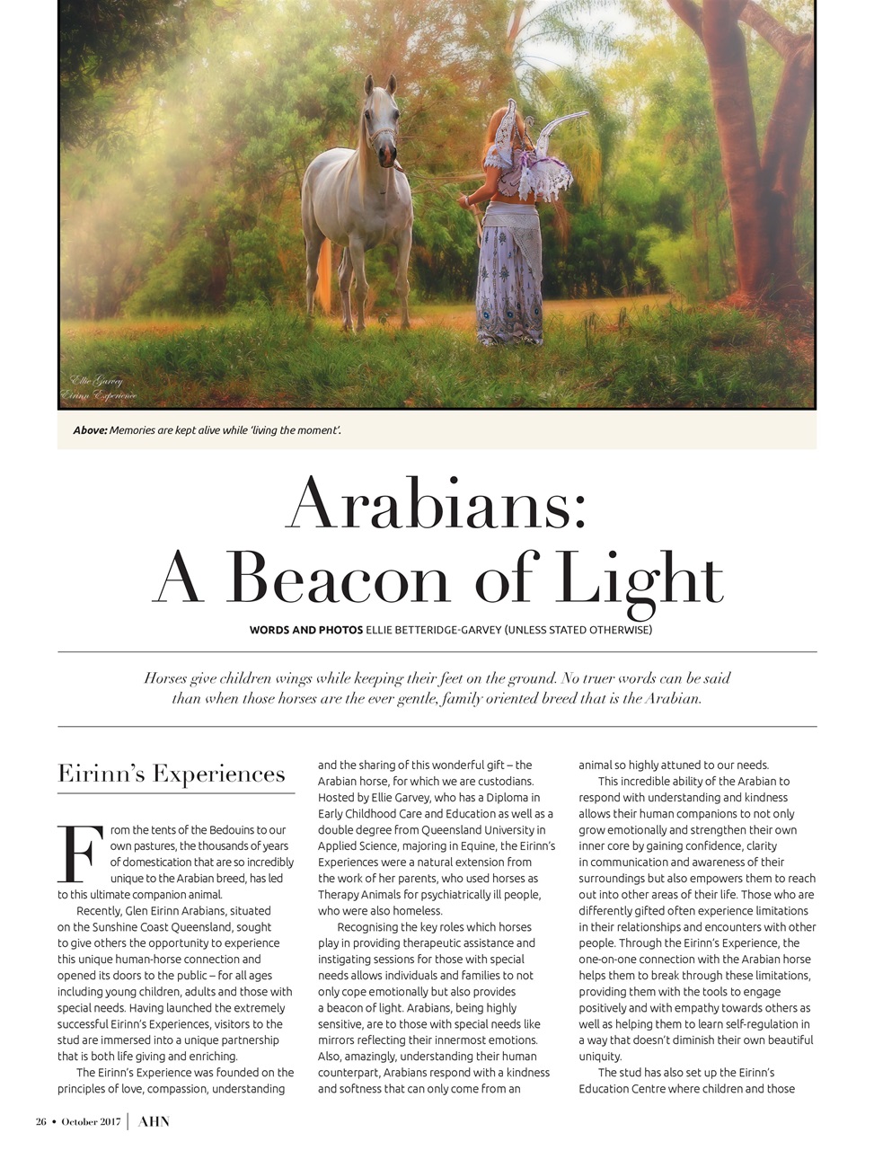 Australian Arabian Horse News Preview Pages