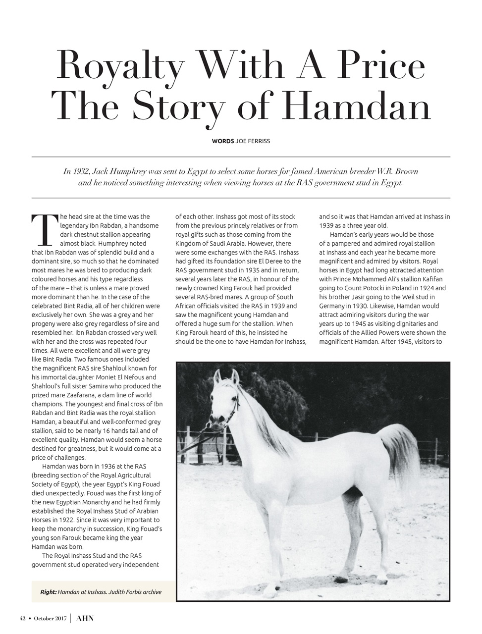 Australian Arabian Horse News Preview Pages