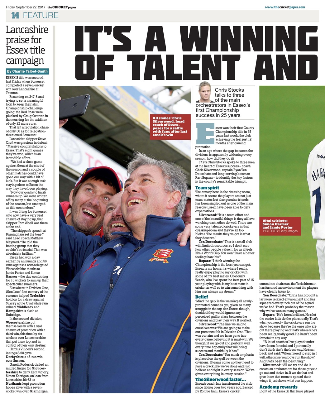 The Cricket Paper Preview Pages