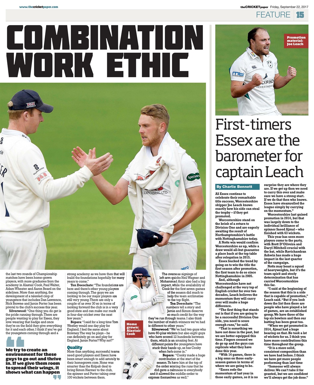 The Cricket Paper Preview Pages
