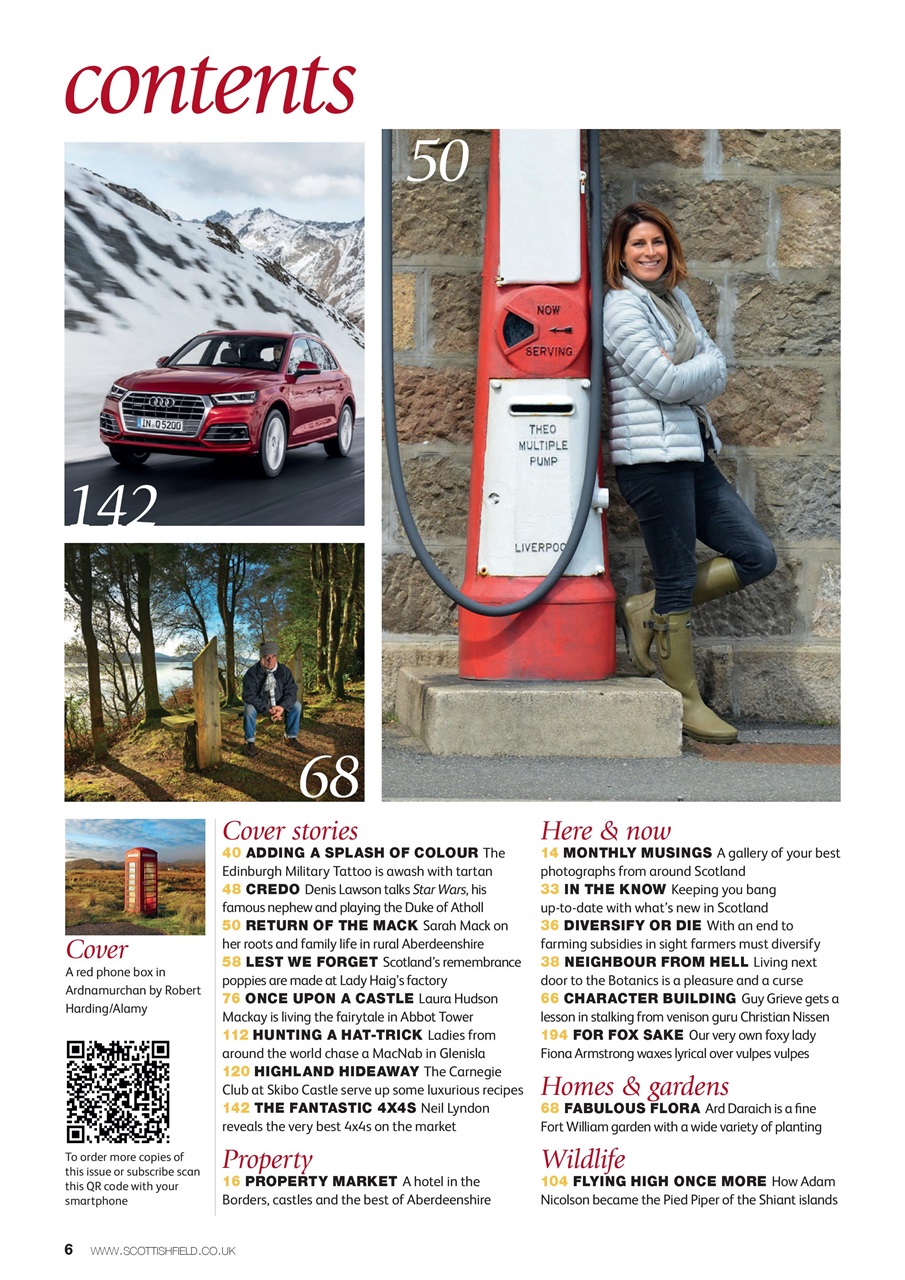 Scottish Field Preview Pages