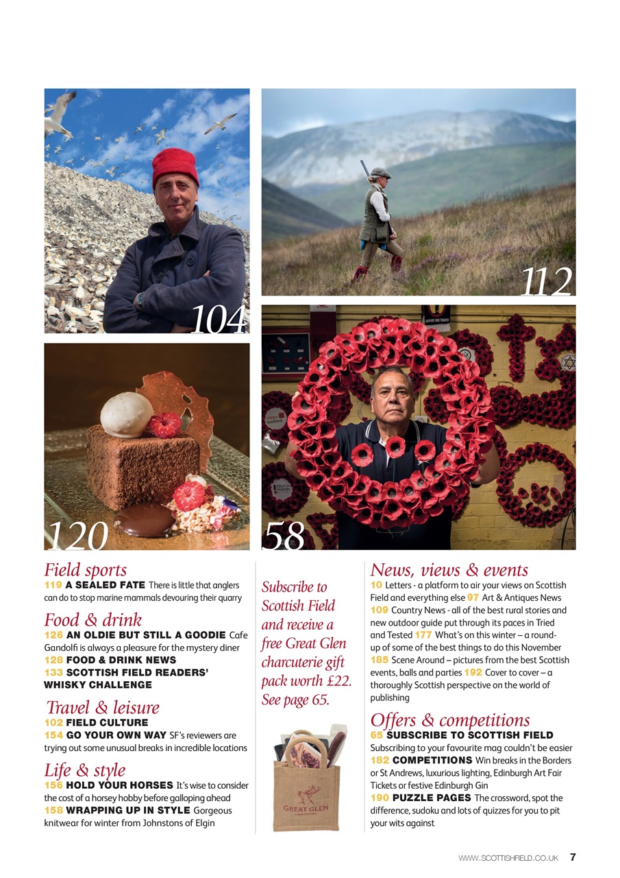 Scottish Field Preview Pages