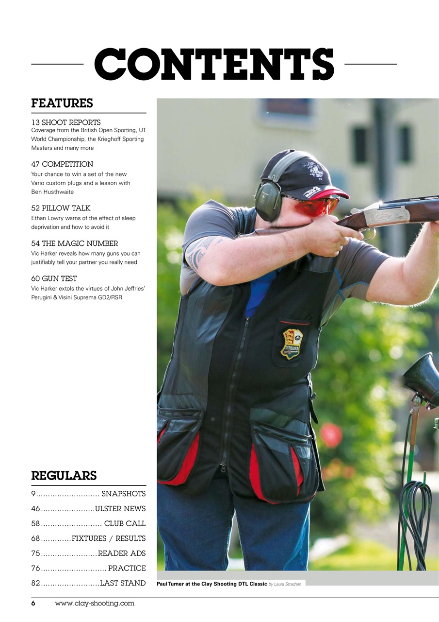 Clay Shooting Preview Pages