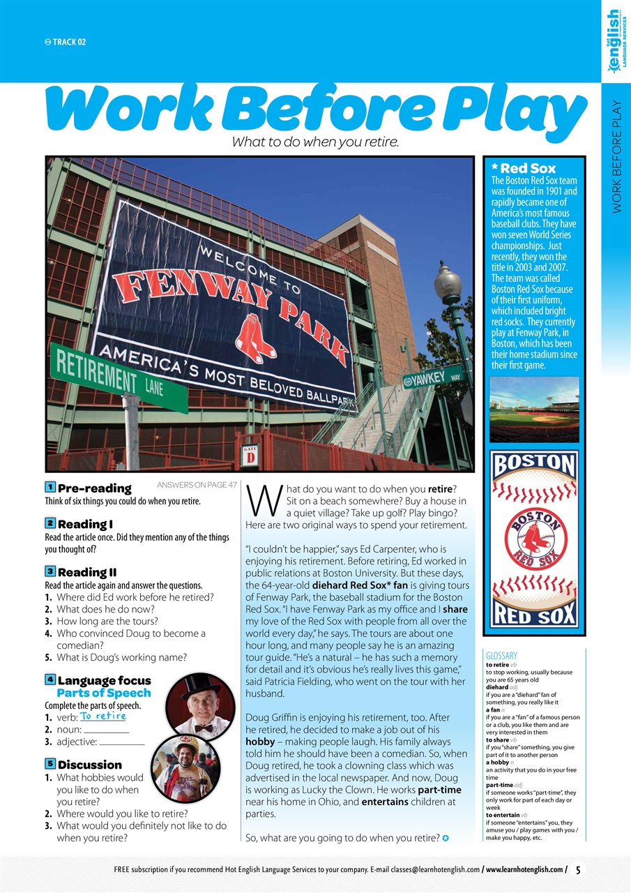 Learn Hot English Preview Pages