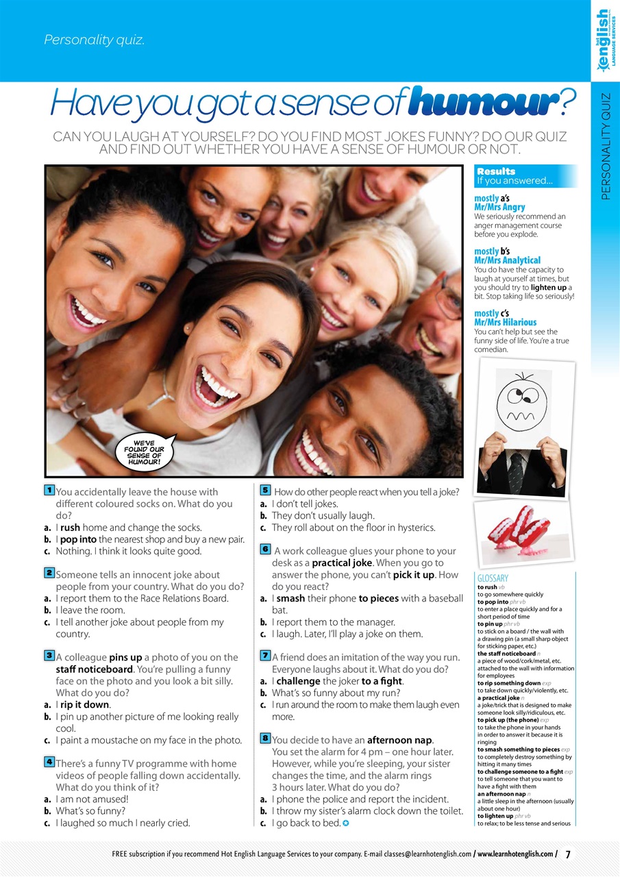 Learn Hot English Preview Pages