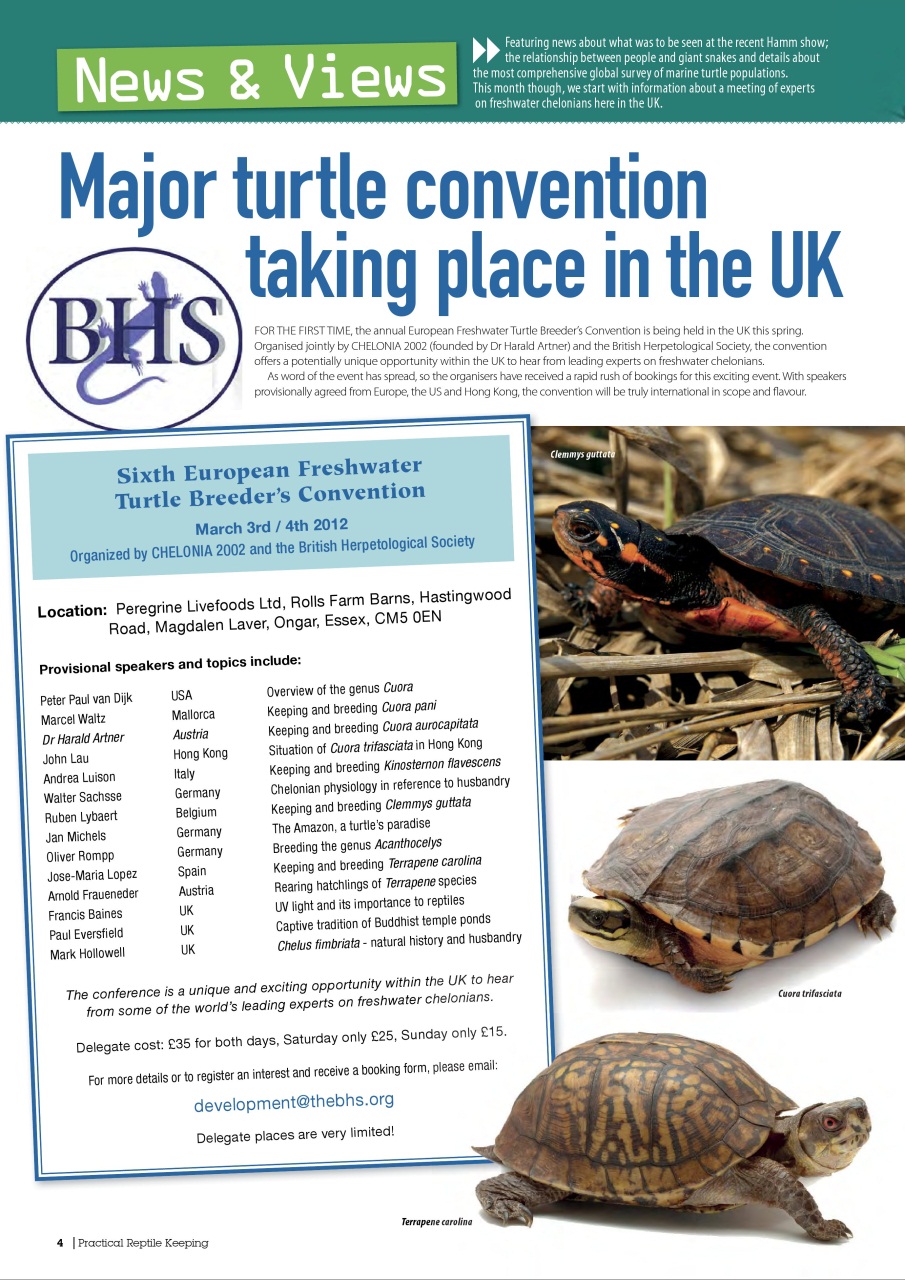 Practical Reptile Keeping Preview Pages