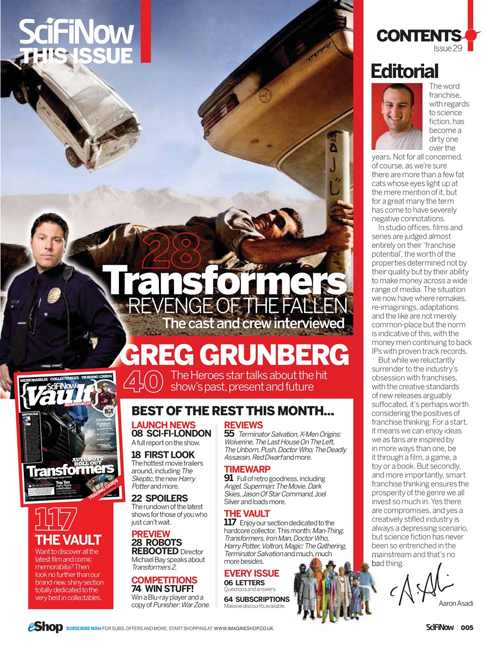 SciFiNow Preview Pages