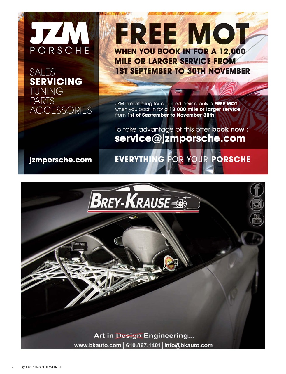 911 & Porsche World Preview Pages