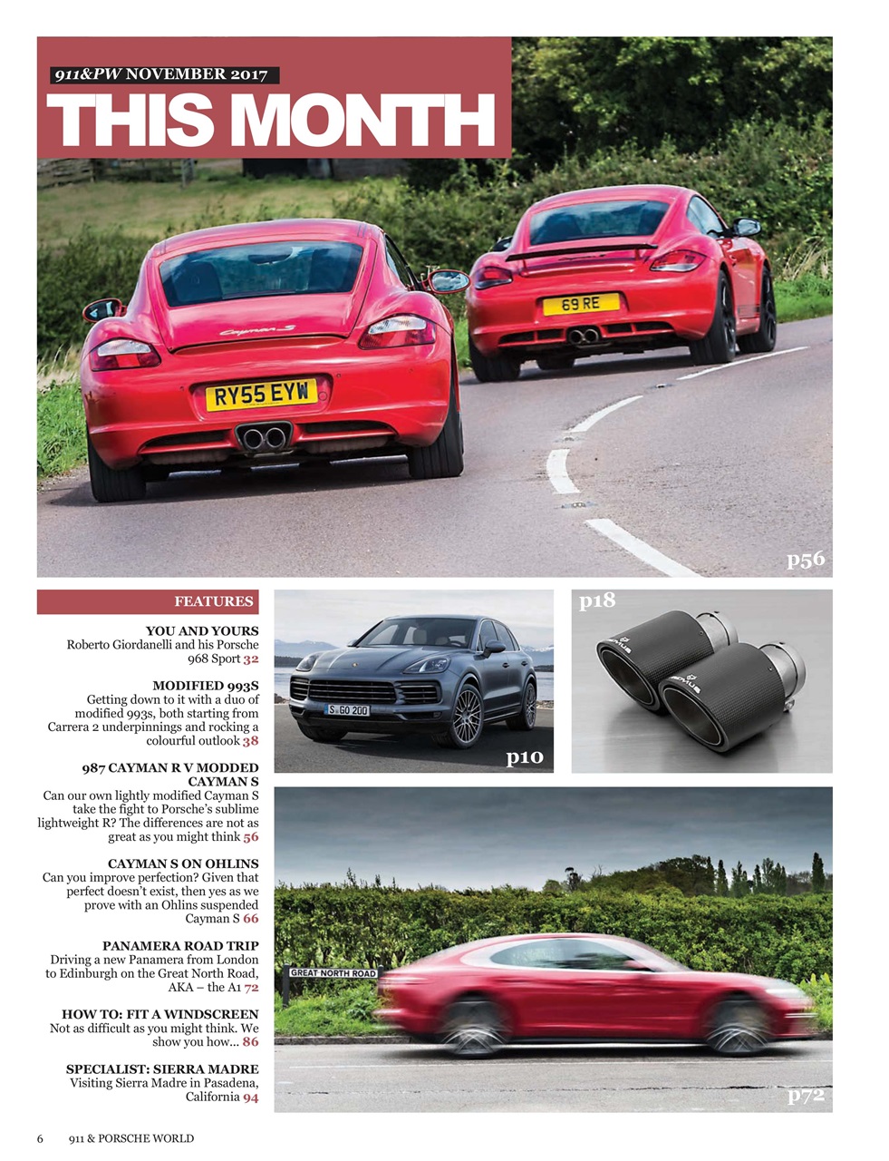 911 & Porsche World Preview Pages