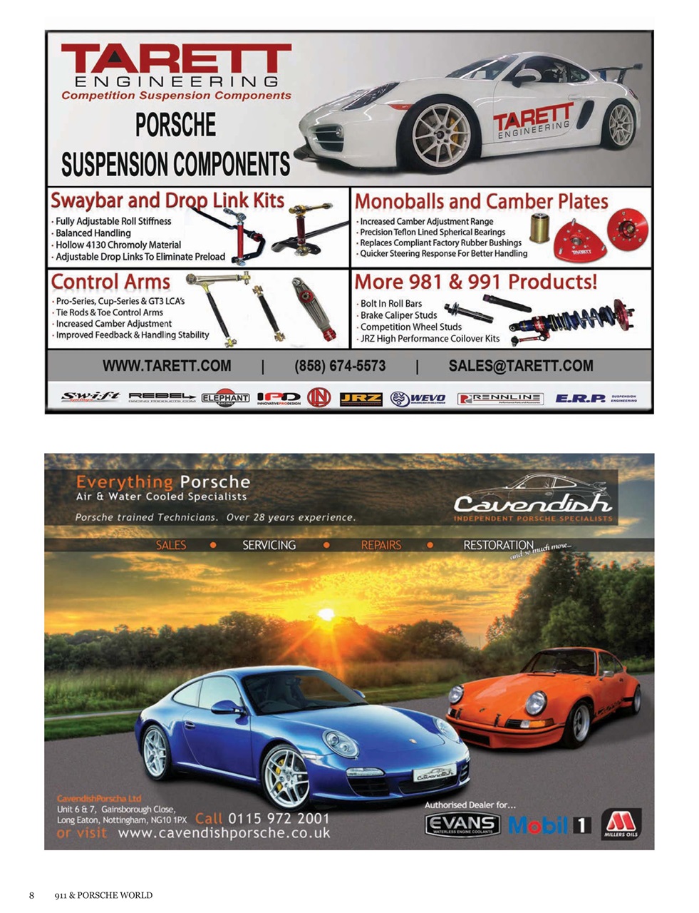 911 & Porsche World Preview Pages