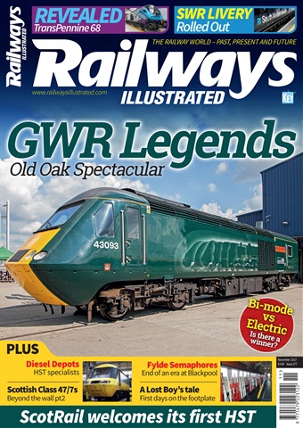 Railways Illustrated issue  November 2017