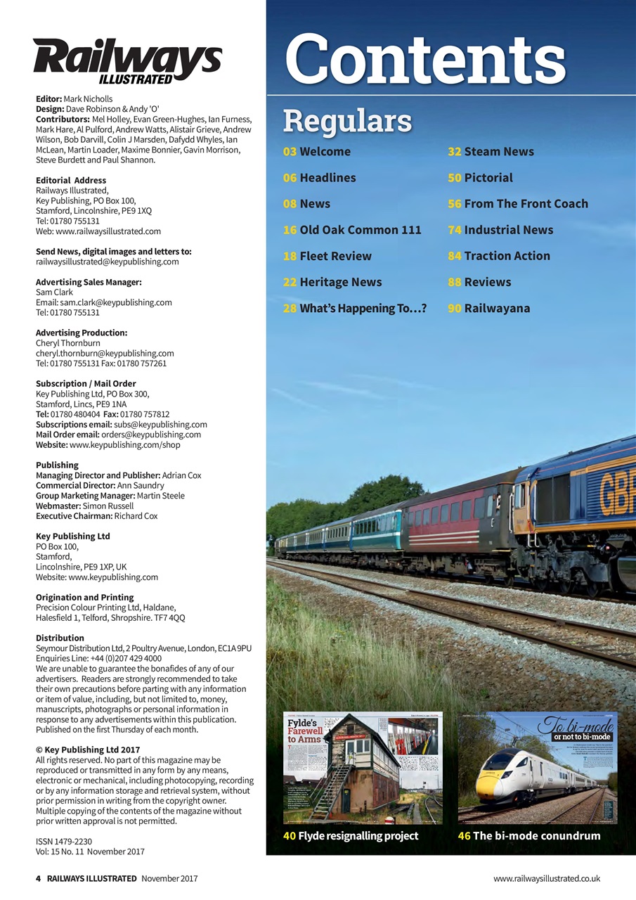 Railways Illustrated Preview Pages