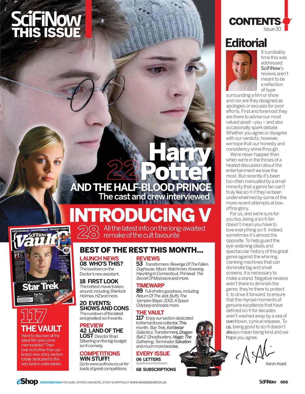 SciFiNow Preview Pages