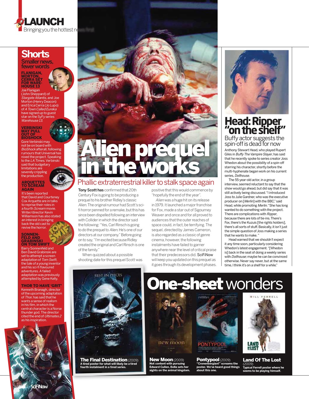SciFiNow Preview Pages