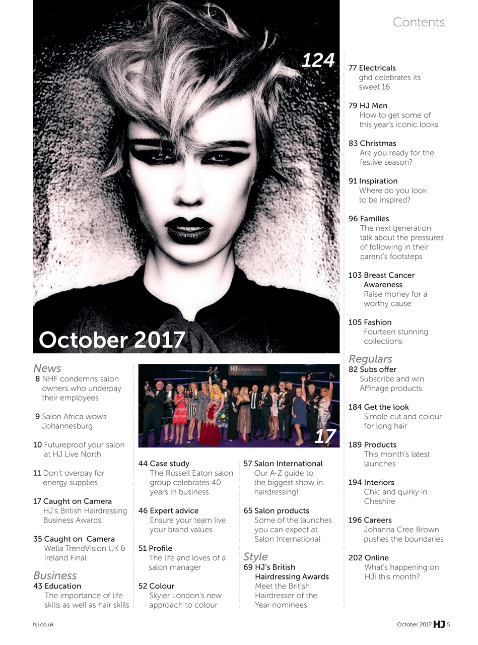 Hairdressers Journal Preview Pages