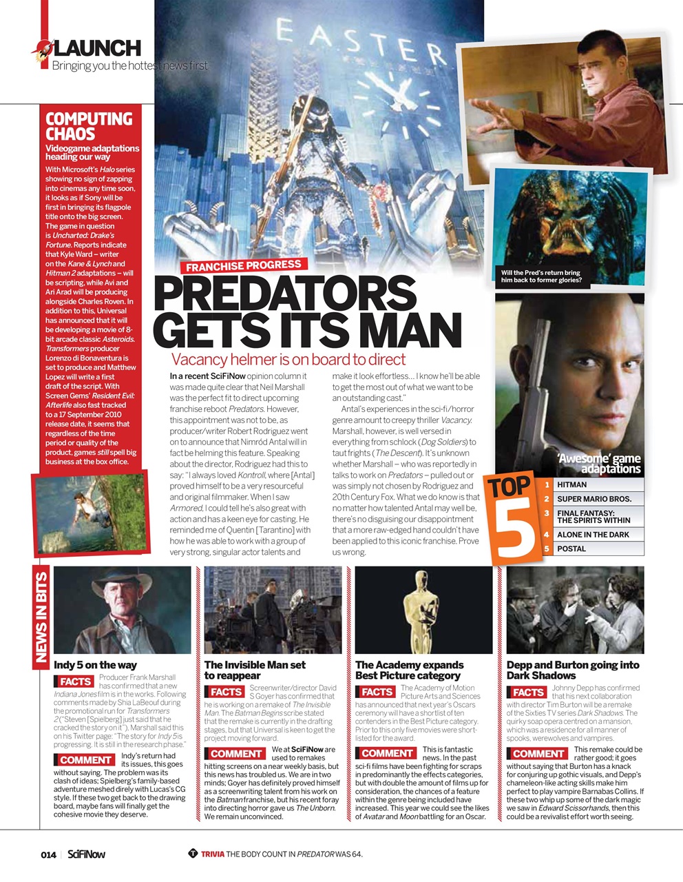 SciFiNow Preview Pages