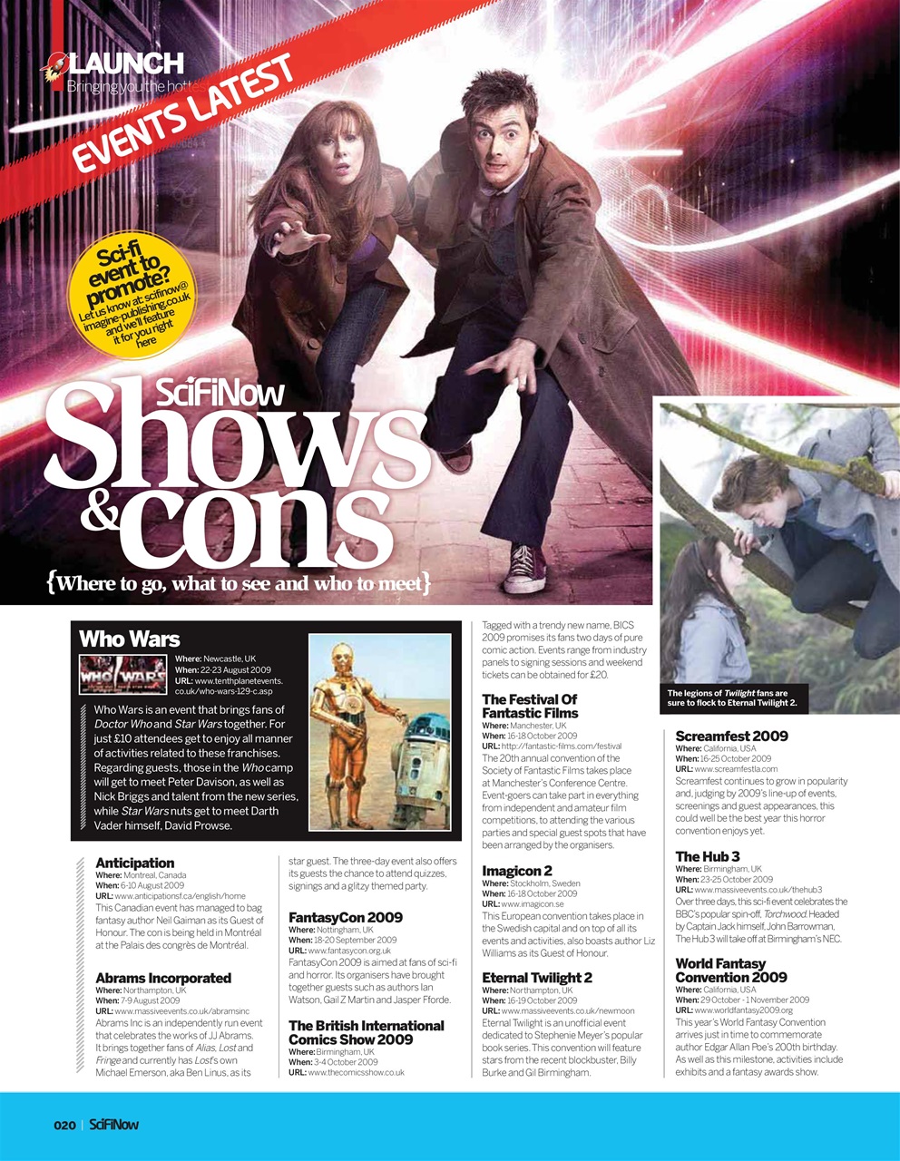 SciFiNow Preview Pages