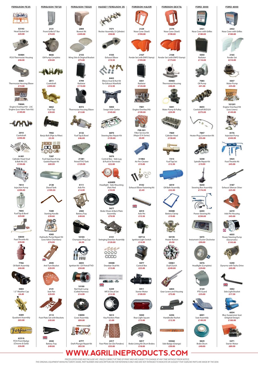 Tractor & Machinery Preview Pages