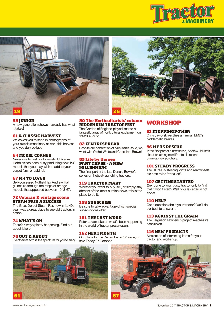Tractor & Machinery Preview Pages