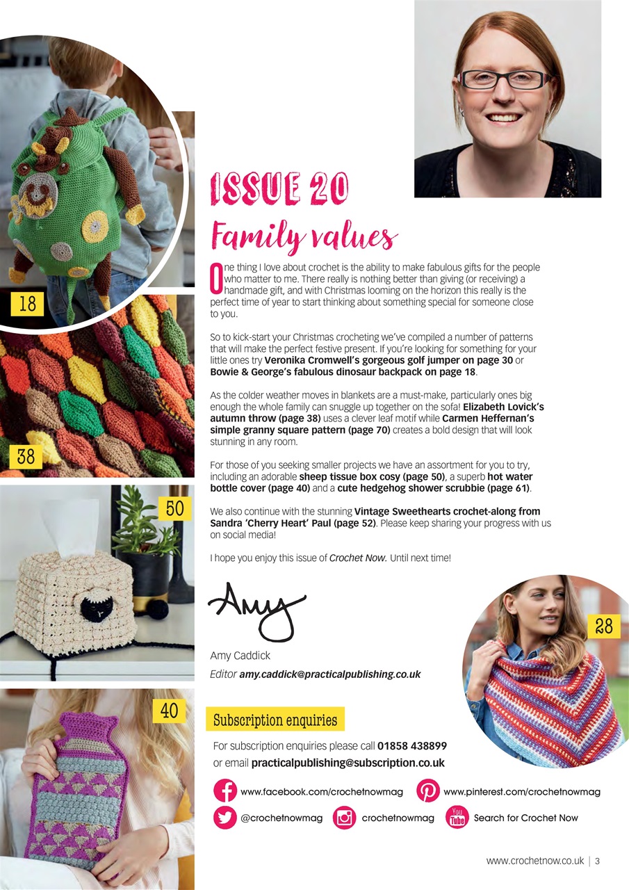 Crochet Now Magazine Preview Pages