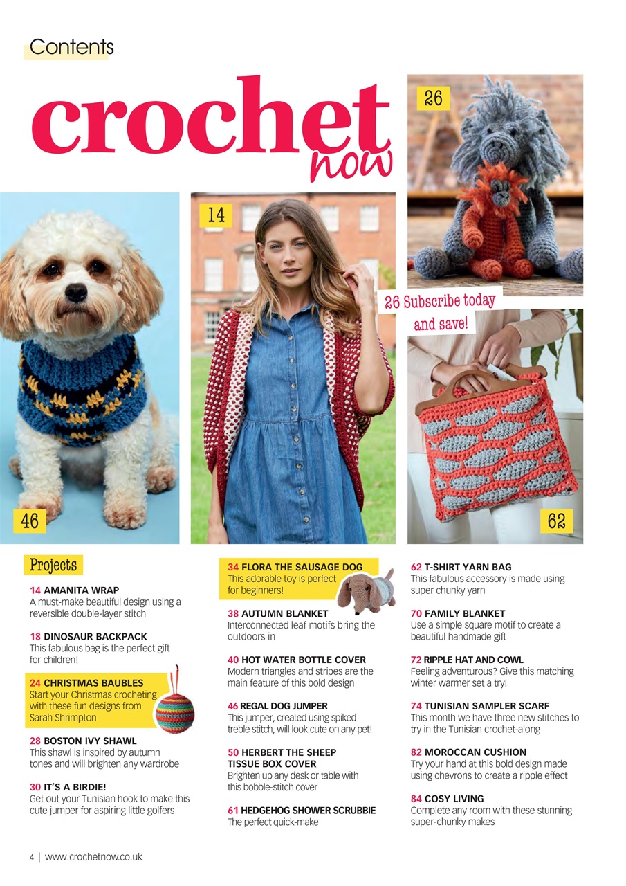 Crochet Now Magazine Preview Pages