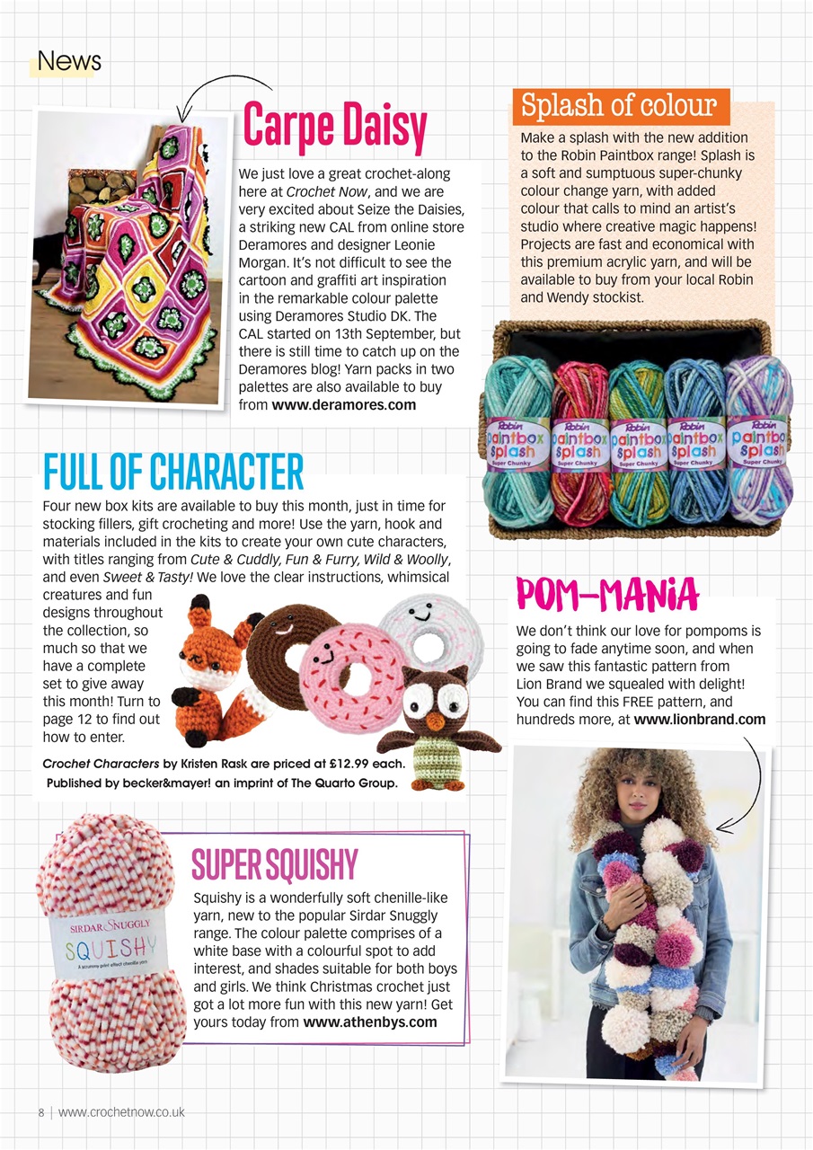 Crochet Now Magazine Preview Pages