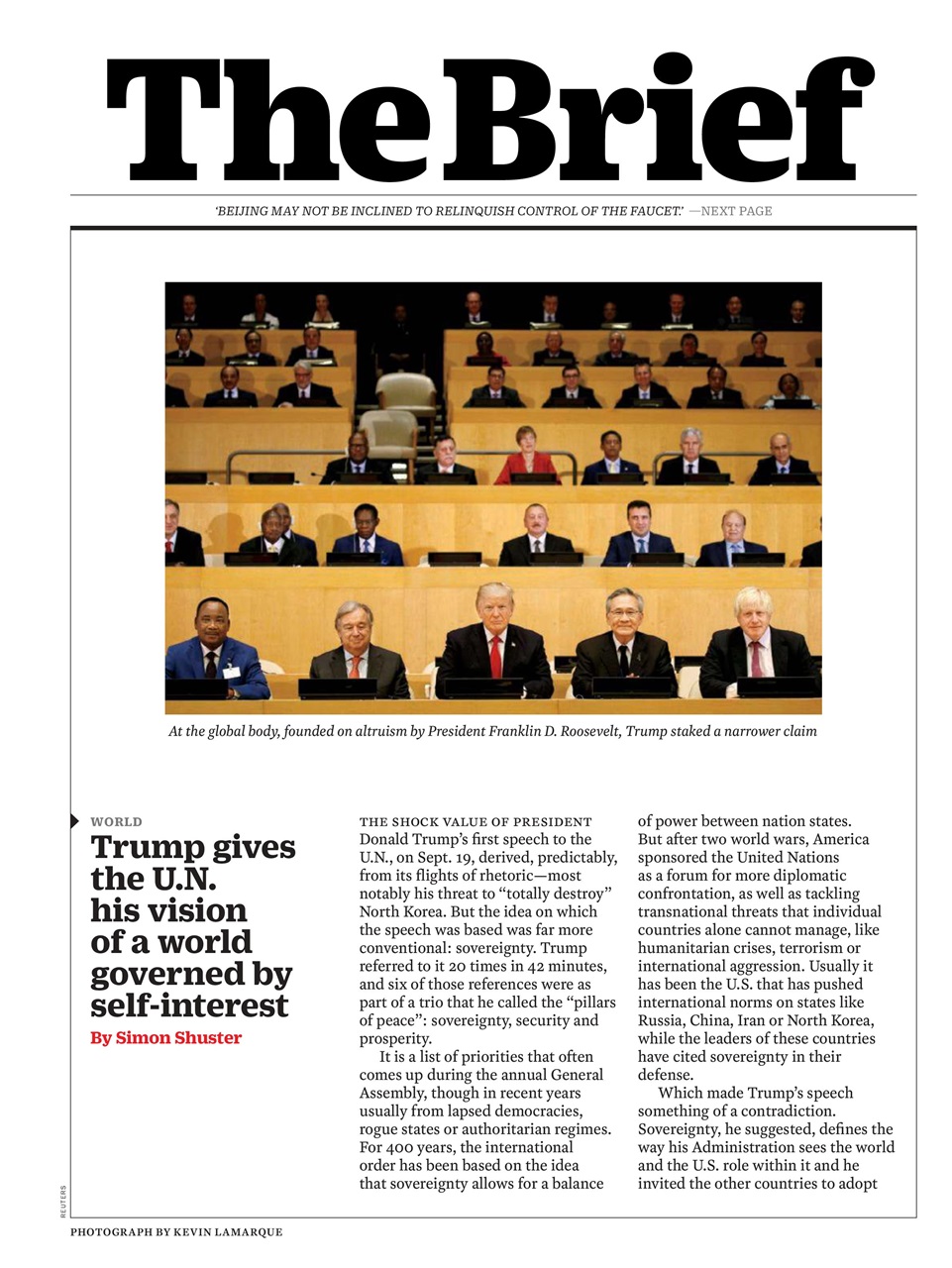 TIME Magazine Europe Preview Pages