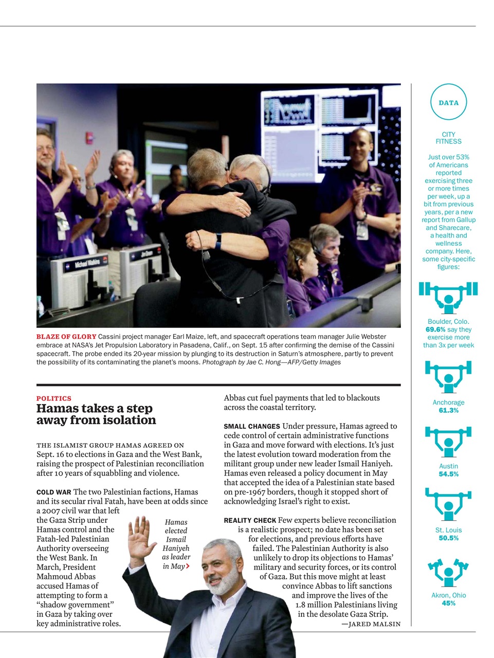 TIME Magazine Europe Preview Pages