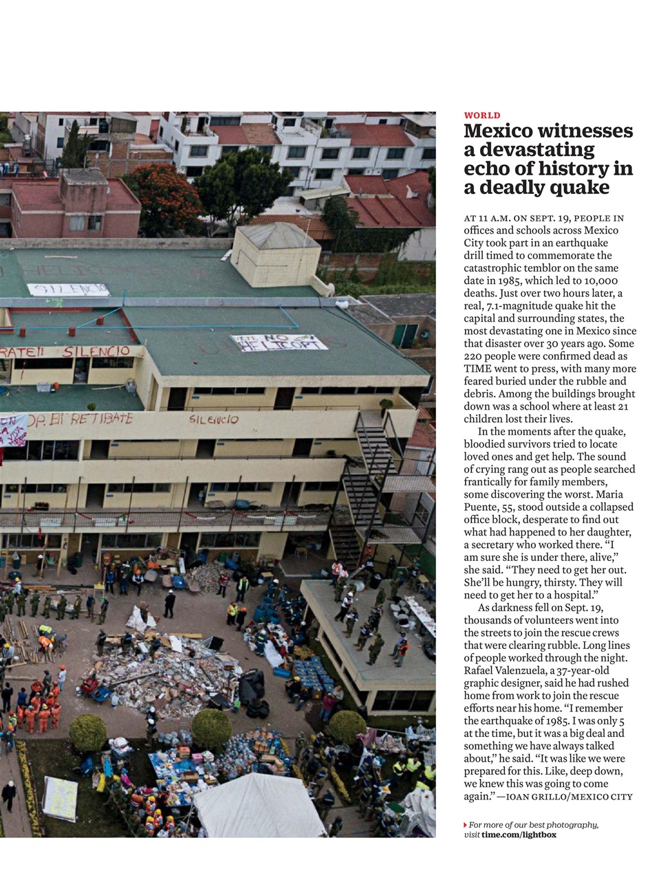 TIME Magazine Europe Preview Pages