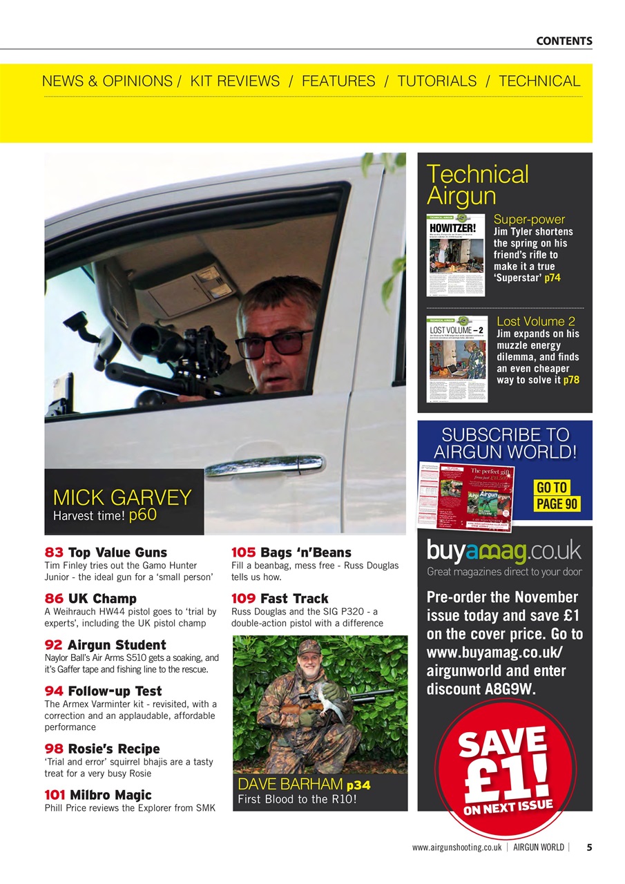 Airgun World Preview Pages