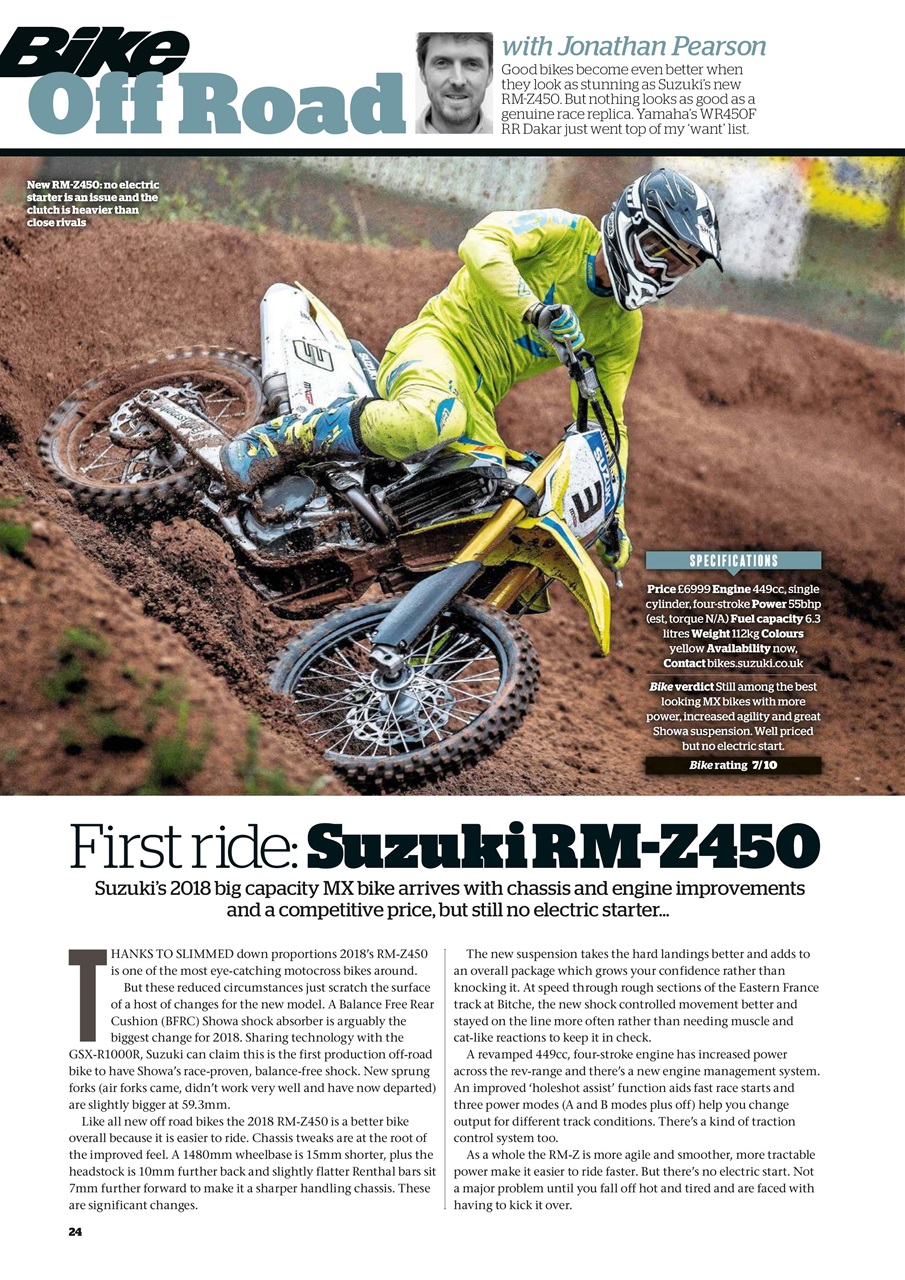 Bike Preview Pages