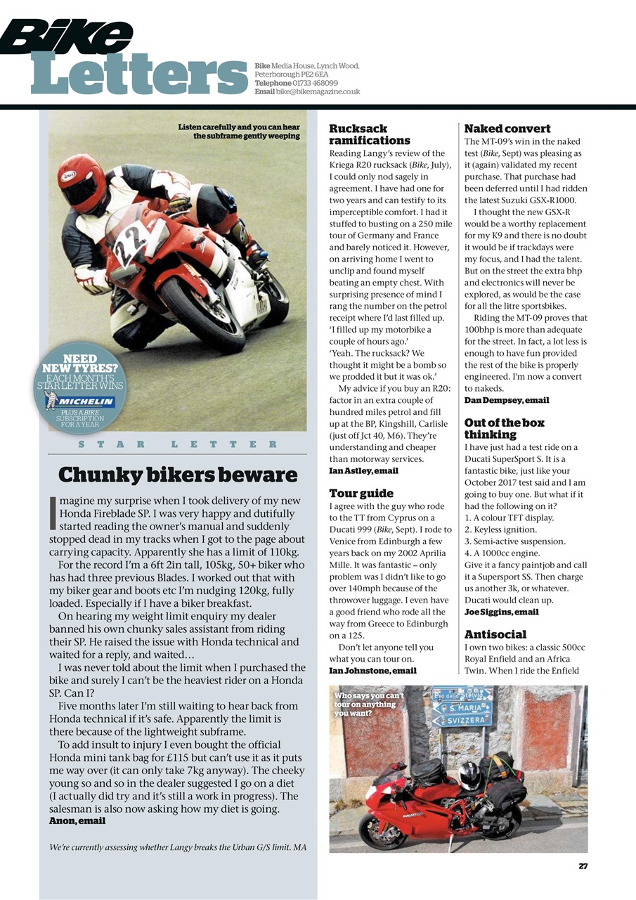 Bike Preview Pages
