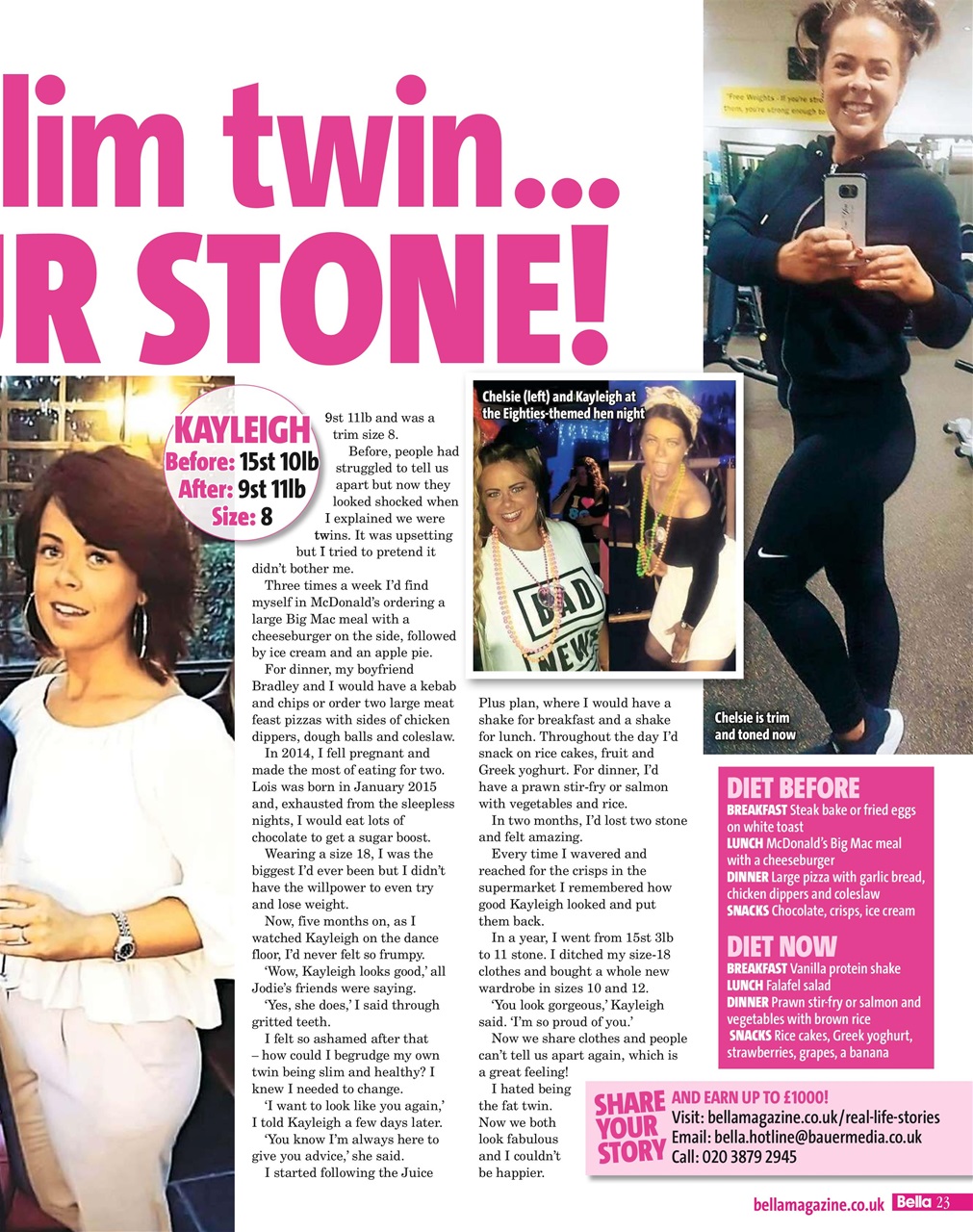 Bella Magazine Preview Pages