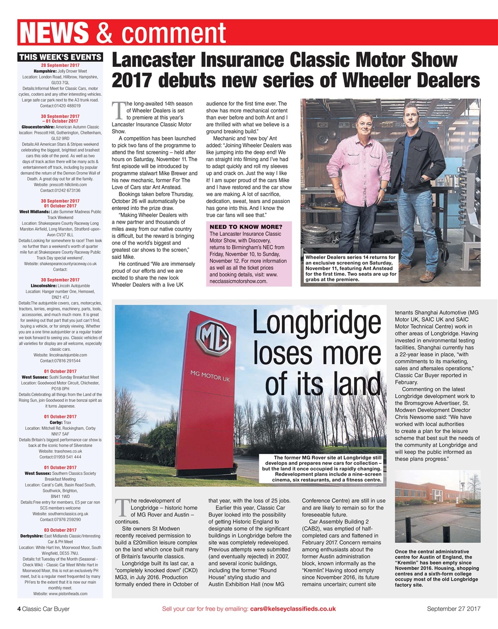 Classic Car Buyer Preview Pages