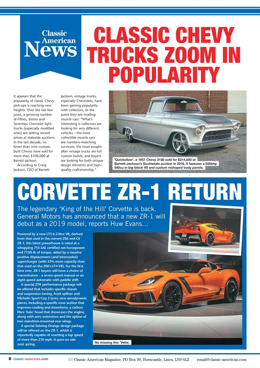 Classic American Magazine Preview Pages