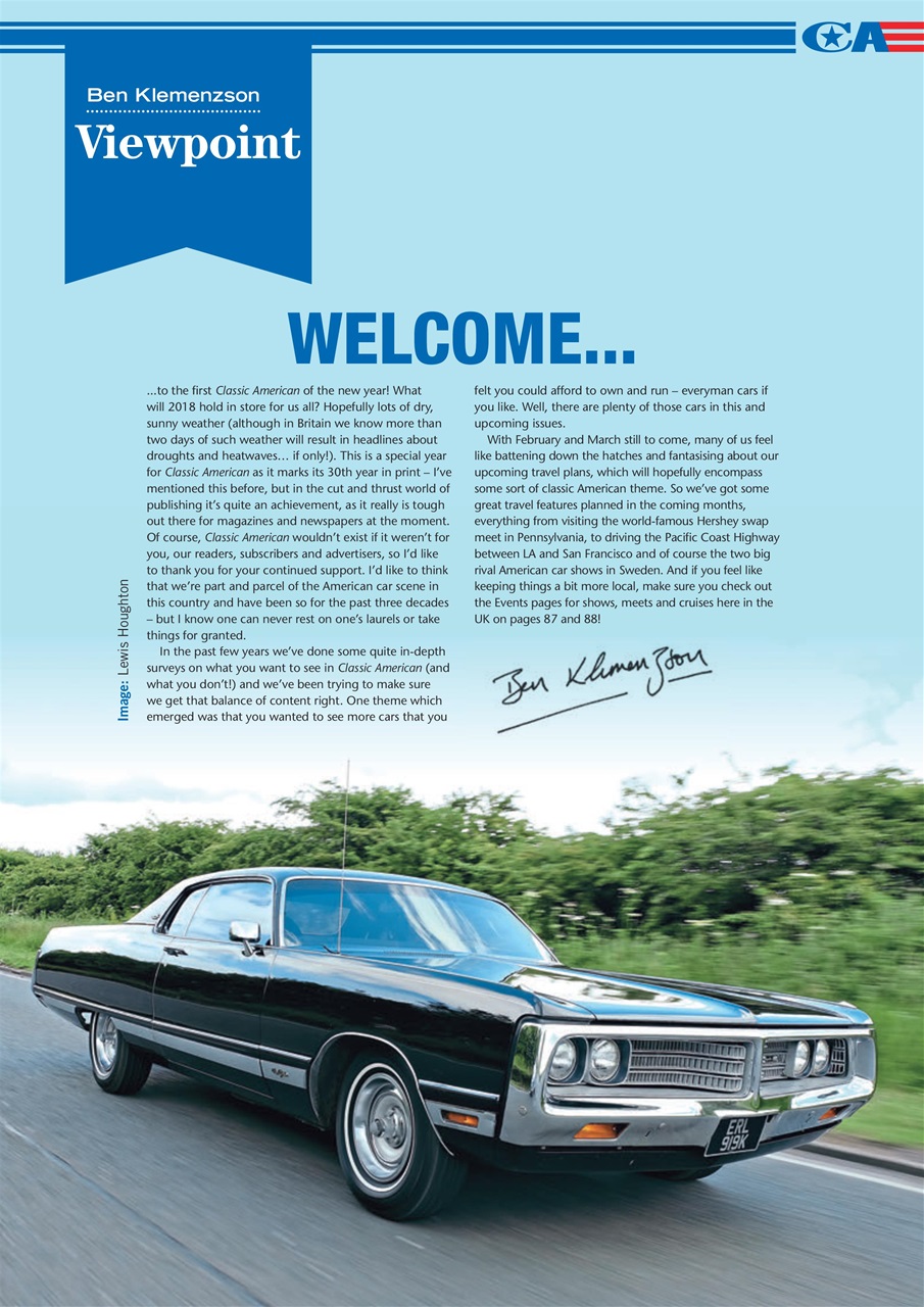 Classic American Magazine Preview Pages