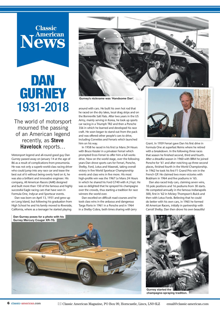 Classic American Magazine Preview Pages