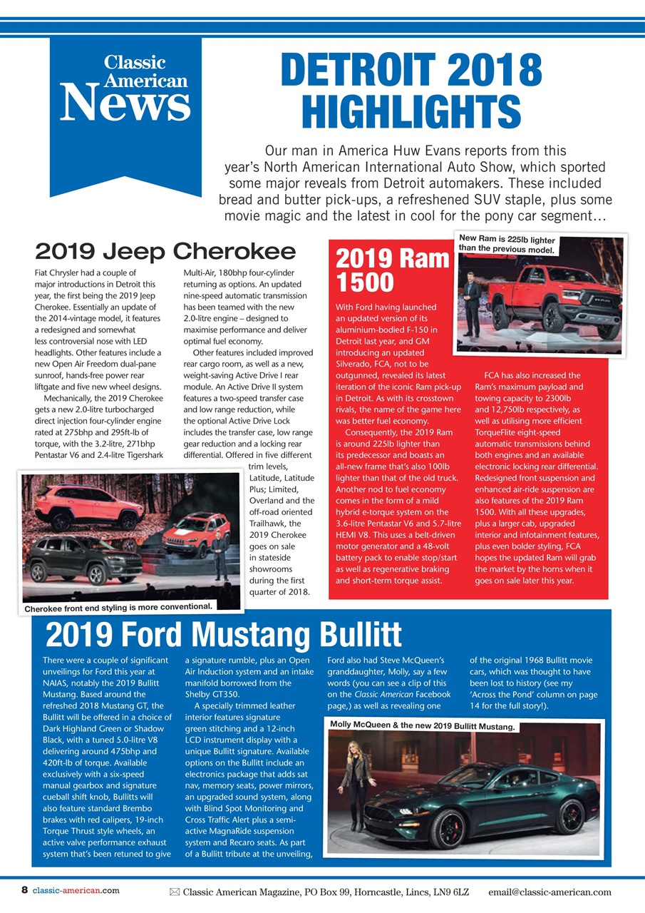 Classic American Magazine Preview Pages