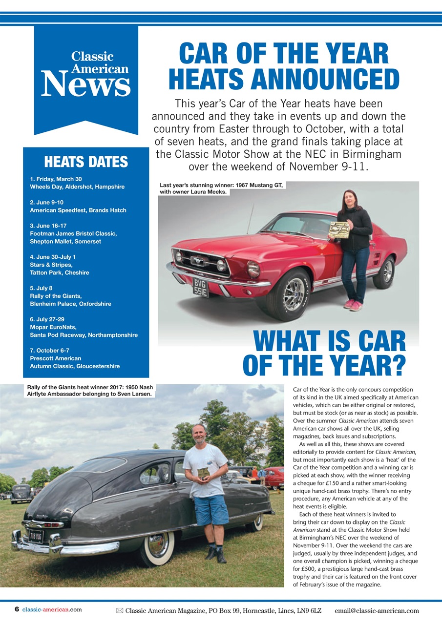 Classic American Magazine Preview Pages