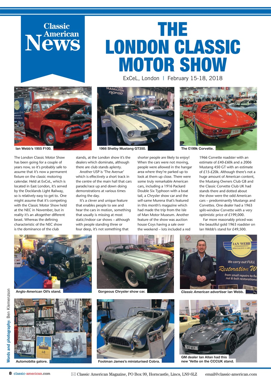 Classic American Magazine Preview Pages