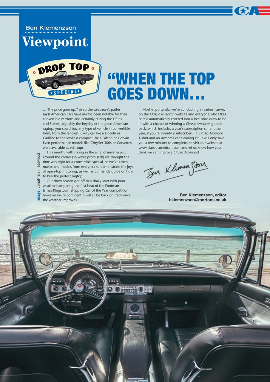 Classic American Magazine Preview Pages