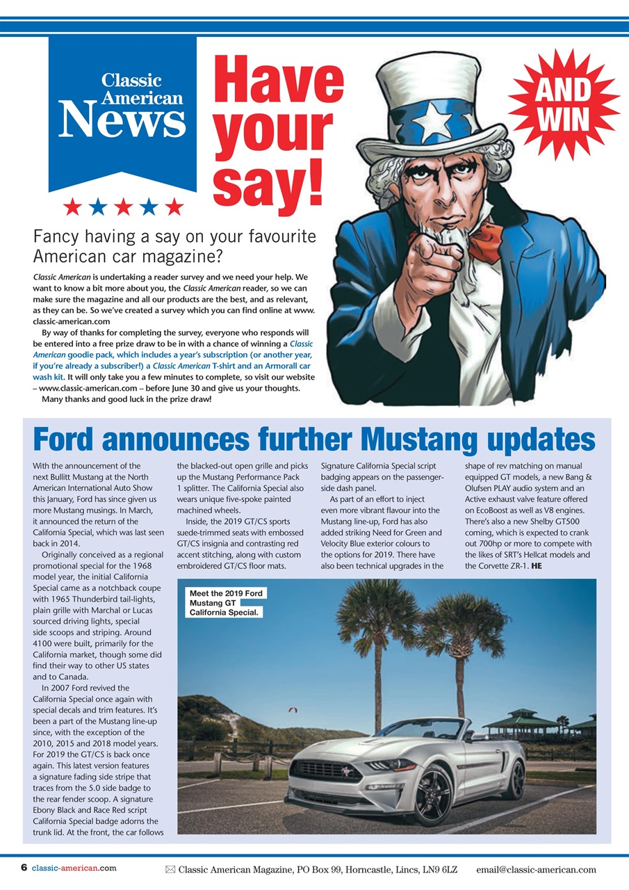 Classic American Magazine Preview Pages