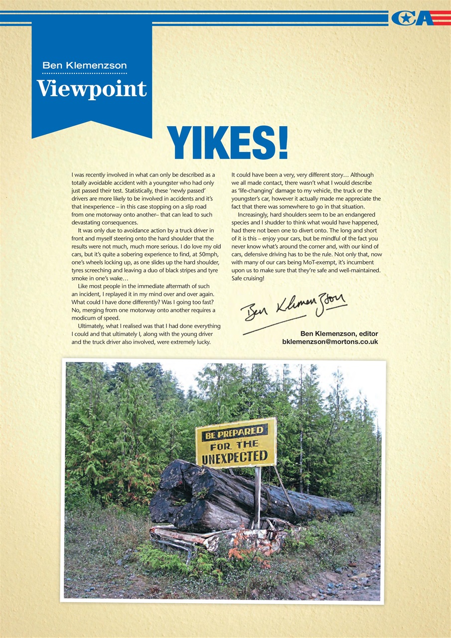 Classic American Magazine Preview Pages