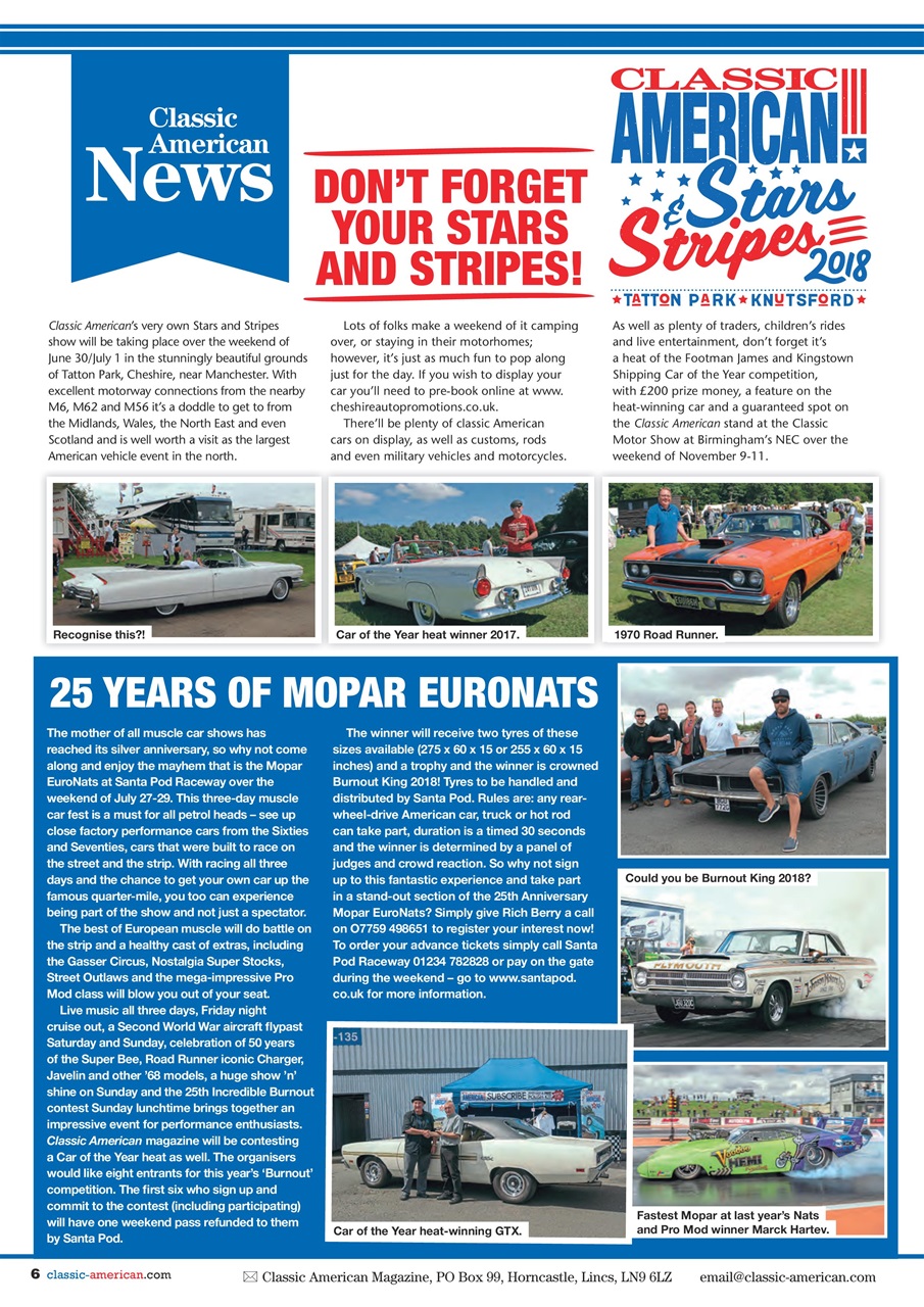 Classic American Magazine Preview Pages