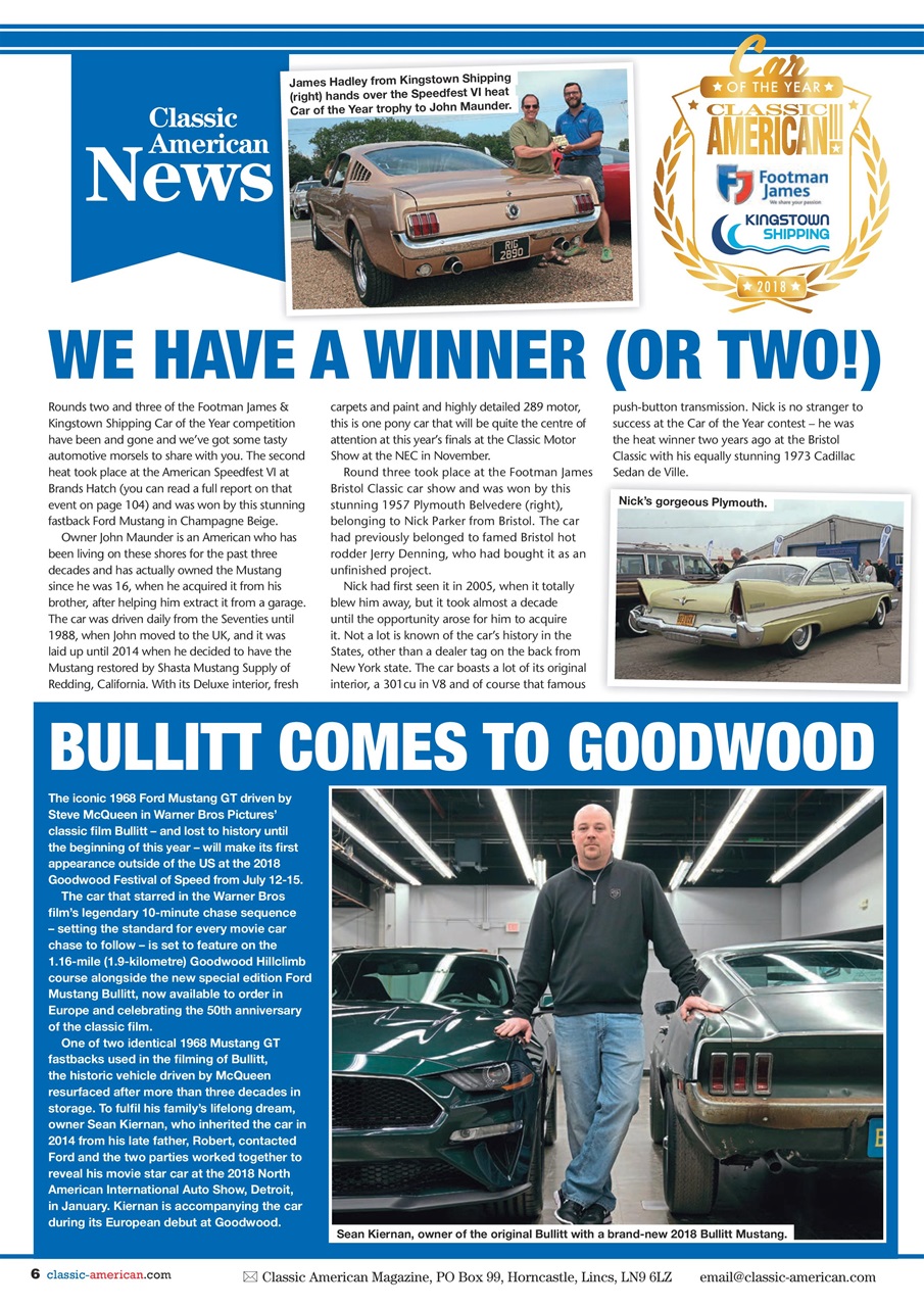 Classic American Magazine Preview Pages